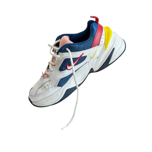 Nike M2K Tekno Womens Sneakers AO3108-402 Size 8.5 US Multicolor - Picture 6 of 11